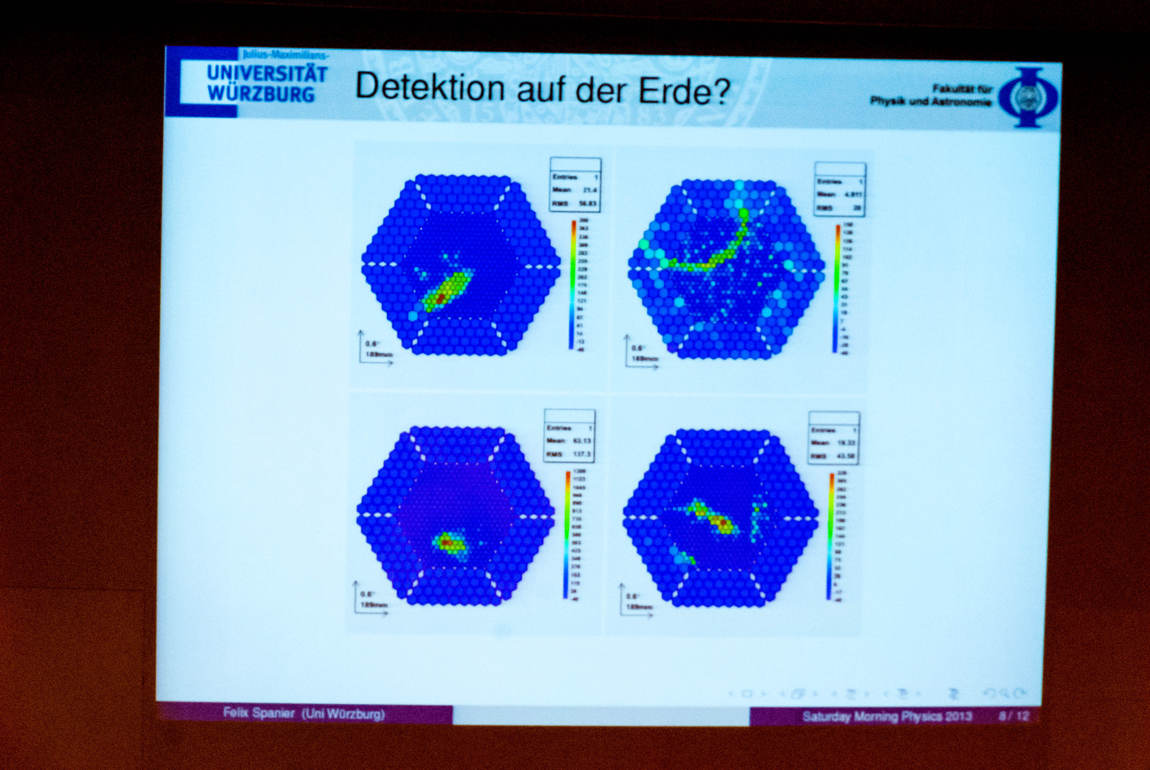 Detektion auf der Erde?